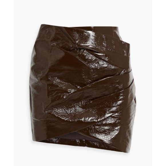 Bec and bridge brown mini skirt - Picture 4 of 6